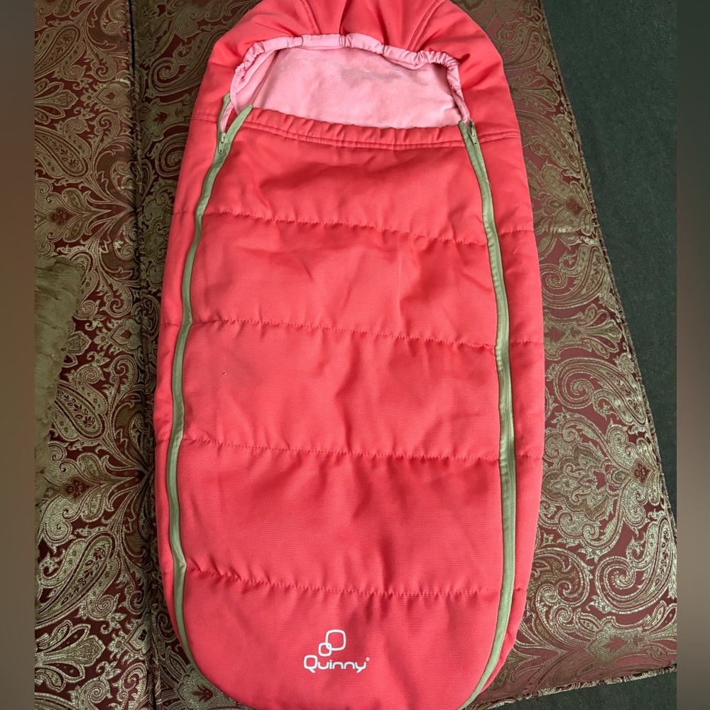 Coral Baby Stroller Footmuff